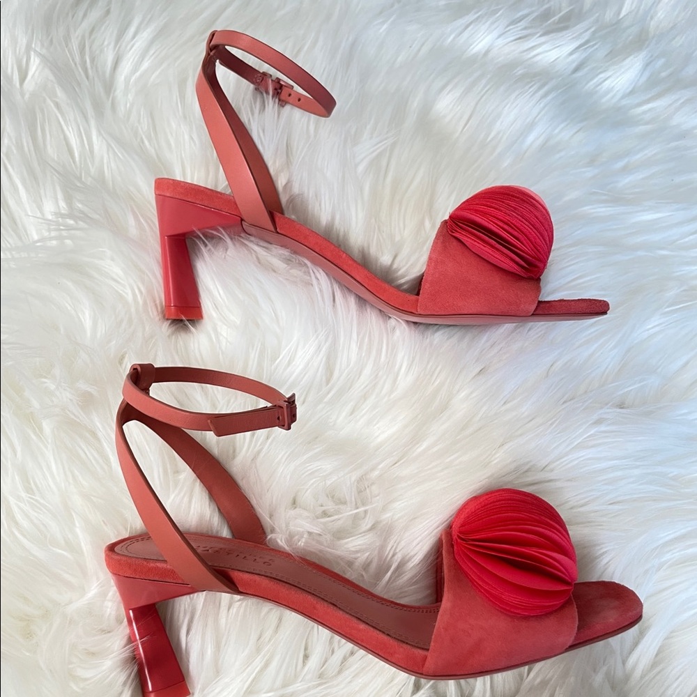 Mercedes Castillo suede and shell sandals - Picture 4 of 7
